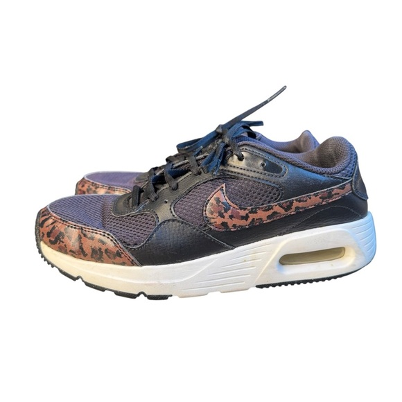 Nike Air Max SC Running Shoes DO2785-010 Women’s Sz 7 Black Leopard Animal Print - Picture 2 of 13